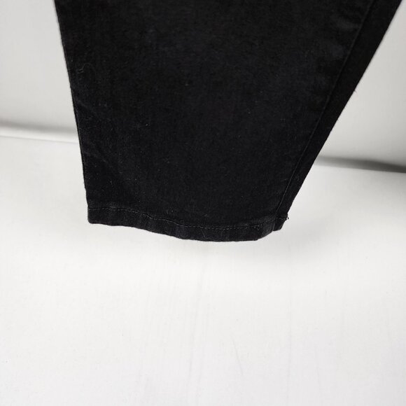 Democracy Jeans Womens 12 Black AB Solution Vintage Skinny Denim 32x29 NWT - Picture 6 of 12